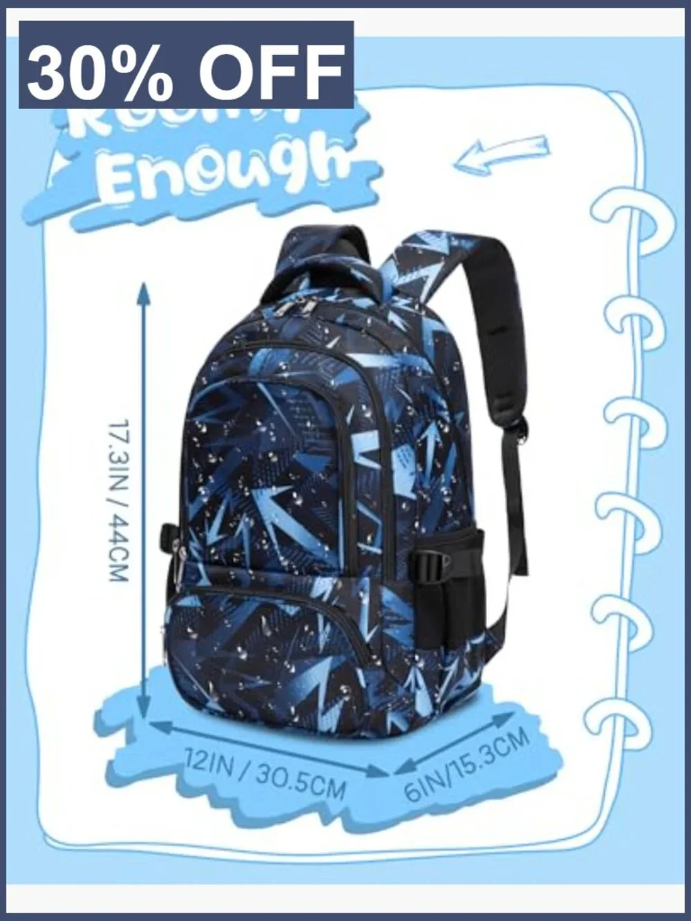 Kids School Backpack with Laptop Compartment for Elementary Middle School
